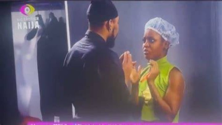 
Big Brother Naija Season 7:Bella And Sheggz Issued A Strike 
