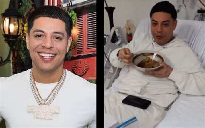 Eduin Caz’s hospital photo has fans concerned for singer’s health
