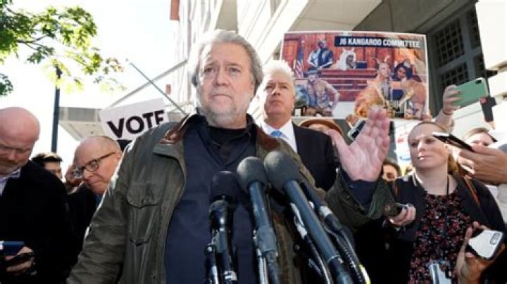 
Former Trump’s Adviser Steve Bannon Found Guilty For Refusing To Testify The Jan 6 Hearing Committee 