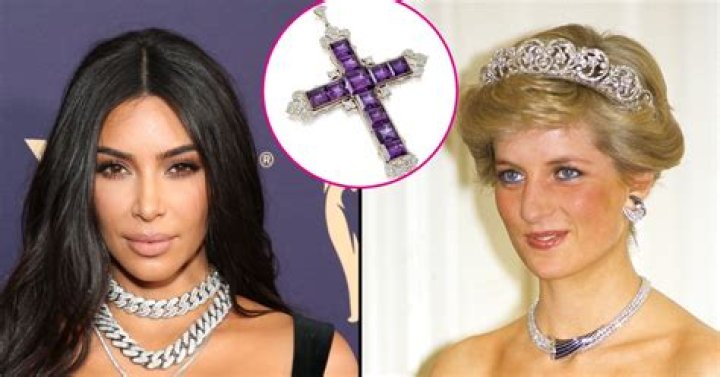 
Kim Kardashian Buys Princess Diana’s Iconic Cross Necklace for Almost $200K 