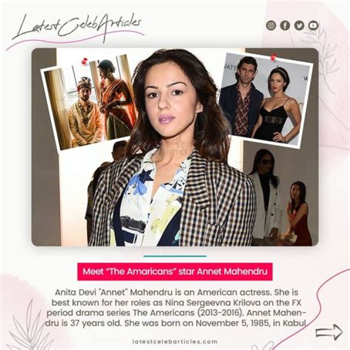 
Meet “The Americans” star Annet Mahendru – Look at her Personal life Including Parents 
