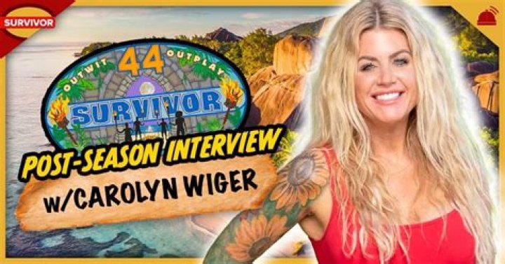 What is Carolyn Wiger’s job? Survivor 44 contestant was once an addict
