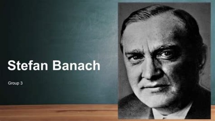 
Who Is Neurochirurg Stefan Banach Jr? Son Of Mathematician Stefan Banach Wikipedia 